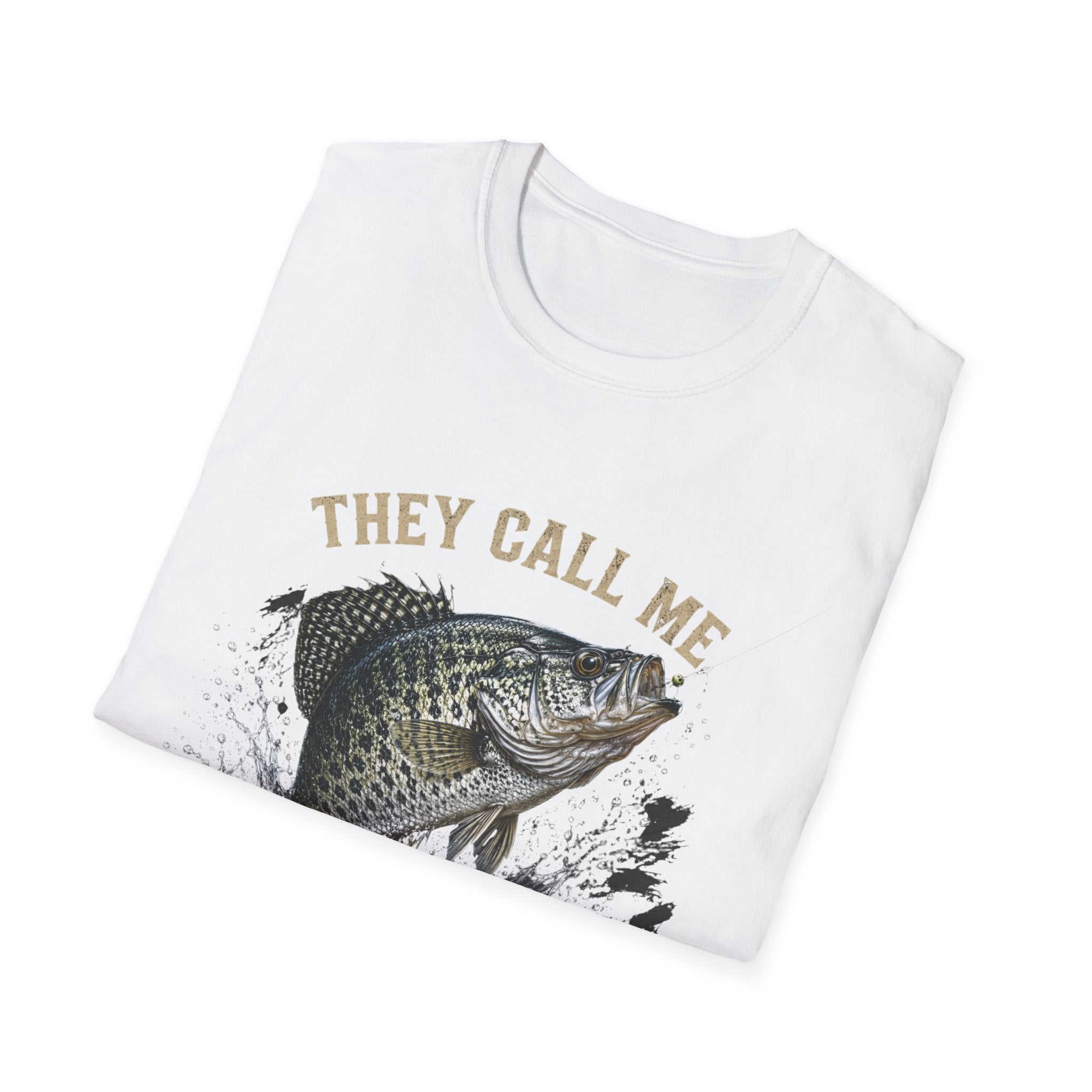 “They Call Me Big Crappie” Fishing Graphic Tee