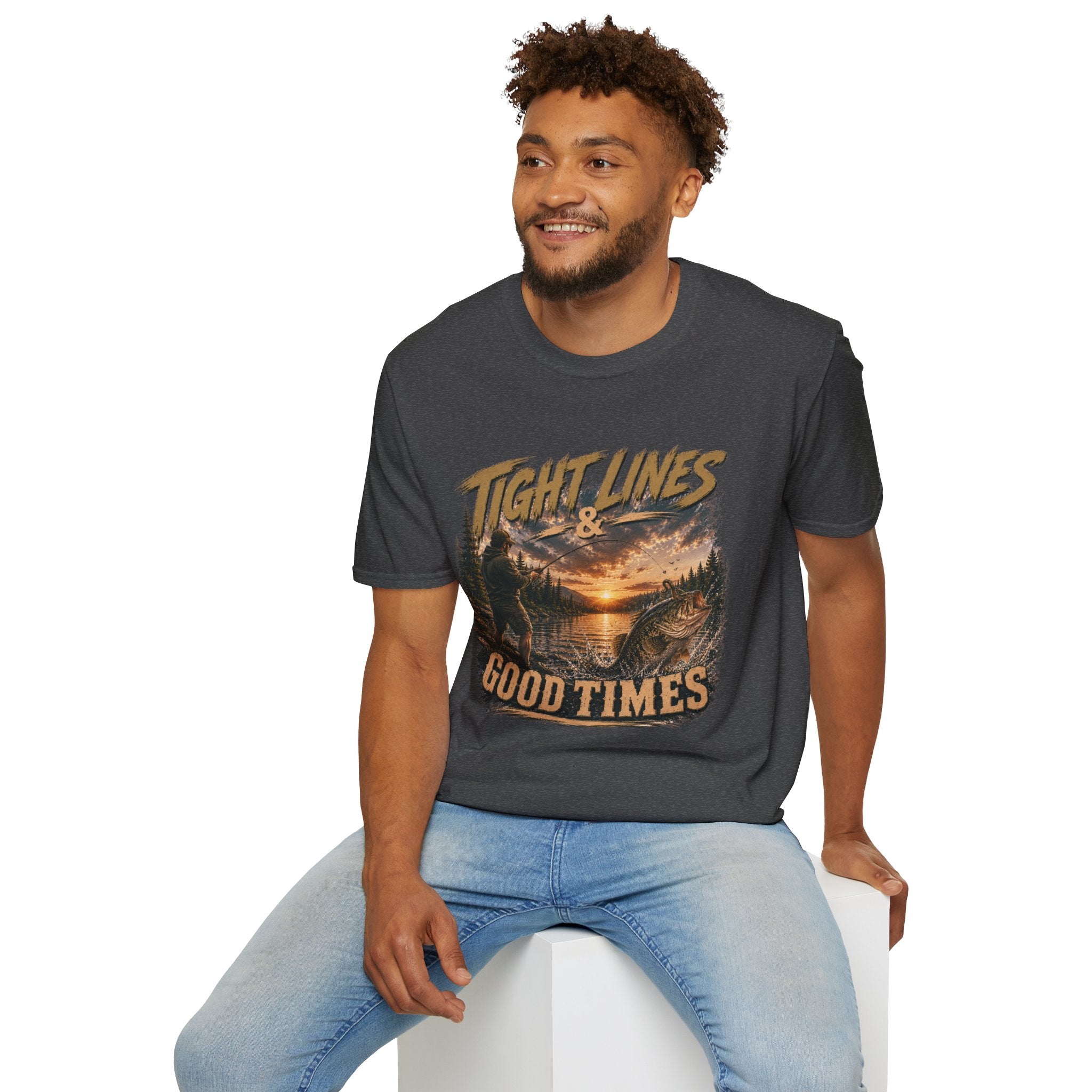 "Tight Lines & Good Times" Graphic Tee