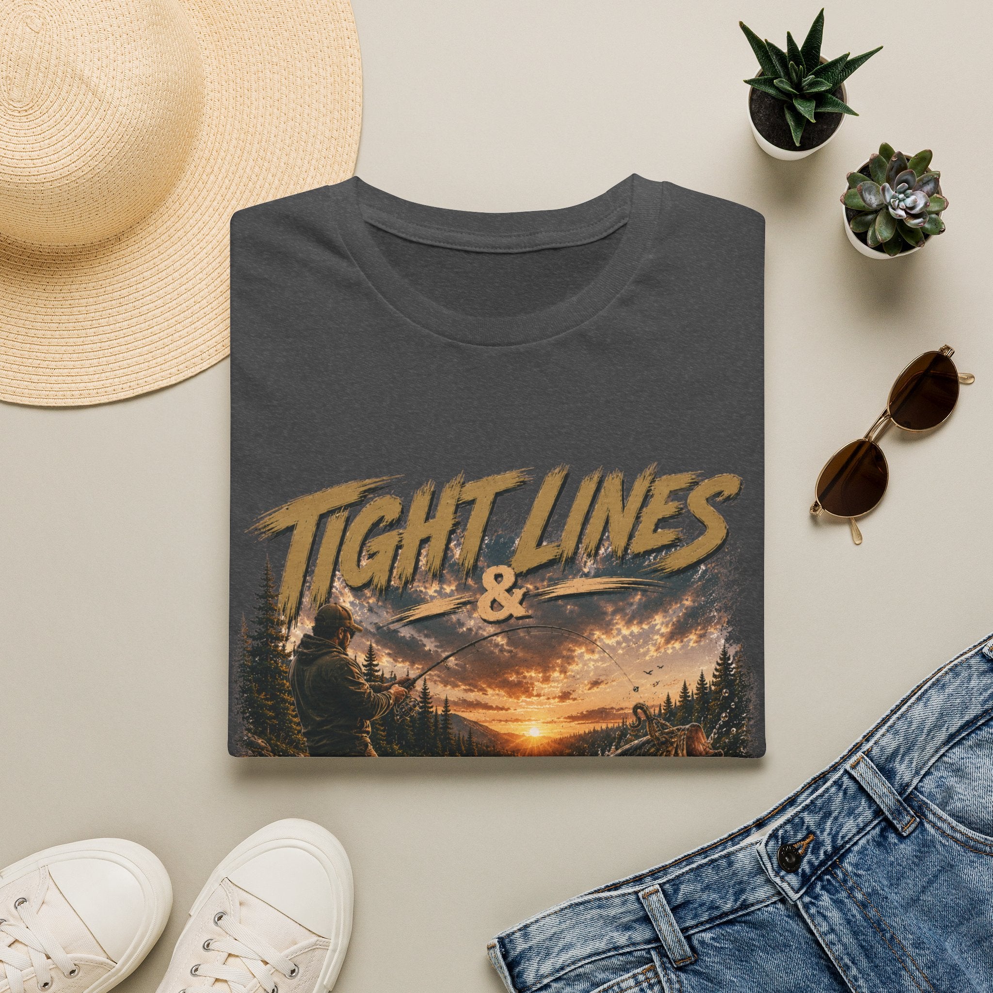 "Tight Lines & Good Times" Graphic Tee