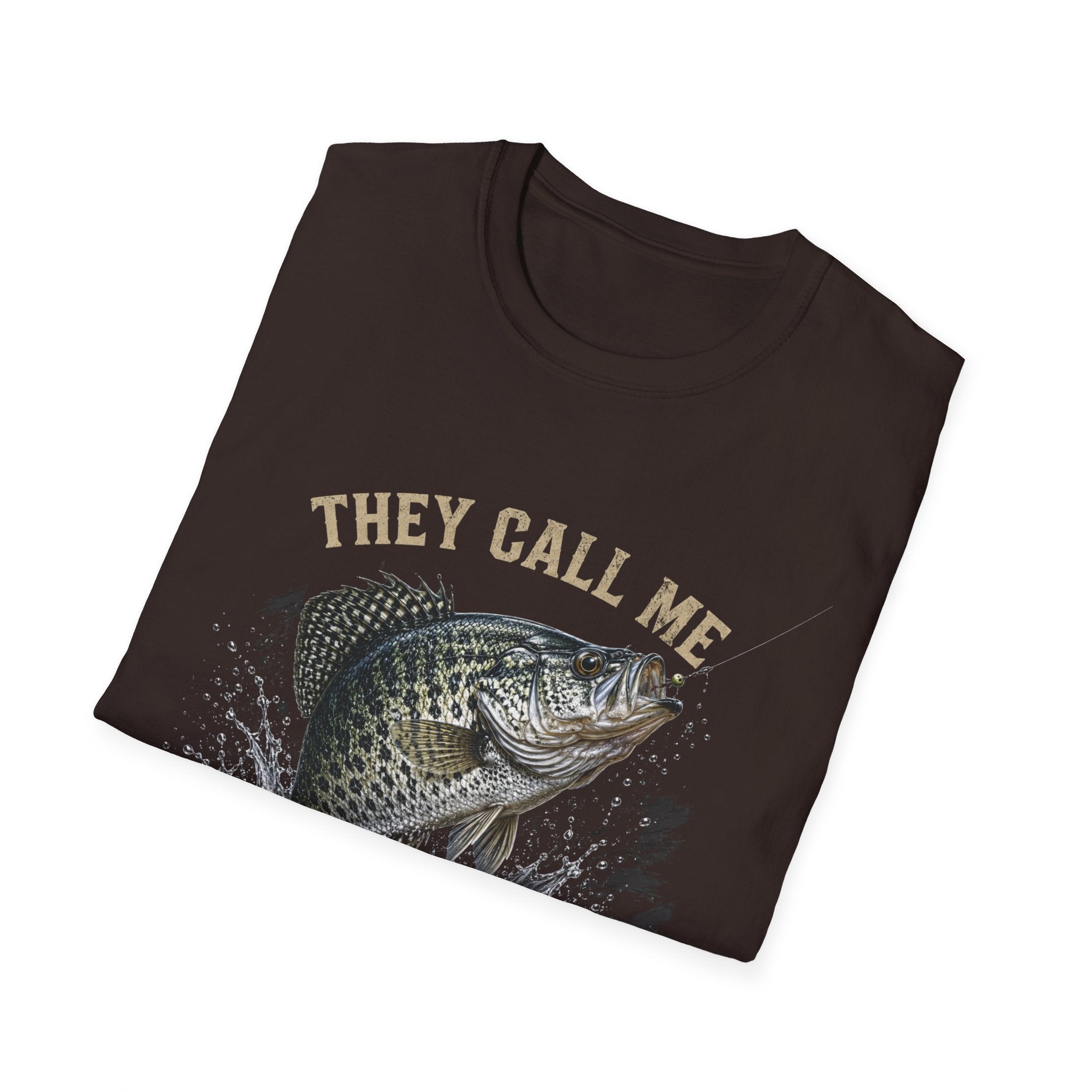 “They Call Me Big Crappie” Fishing Graphic Tee