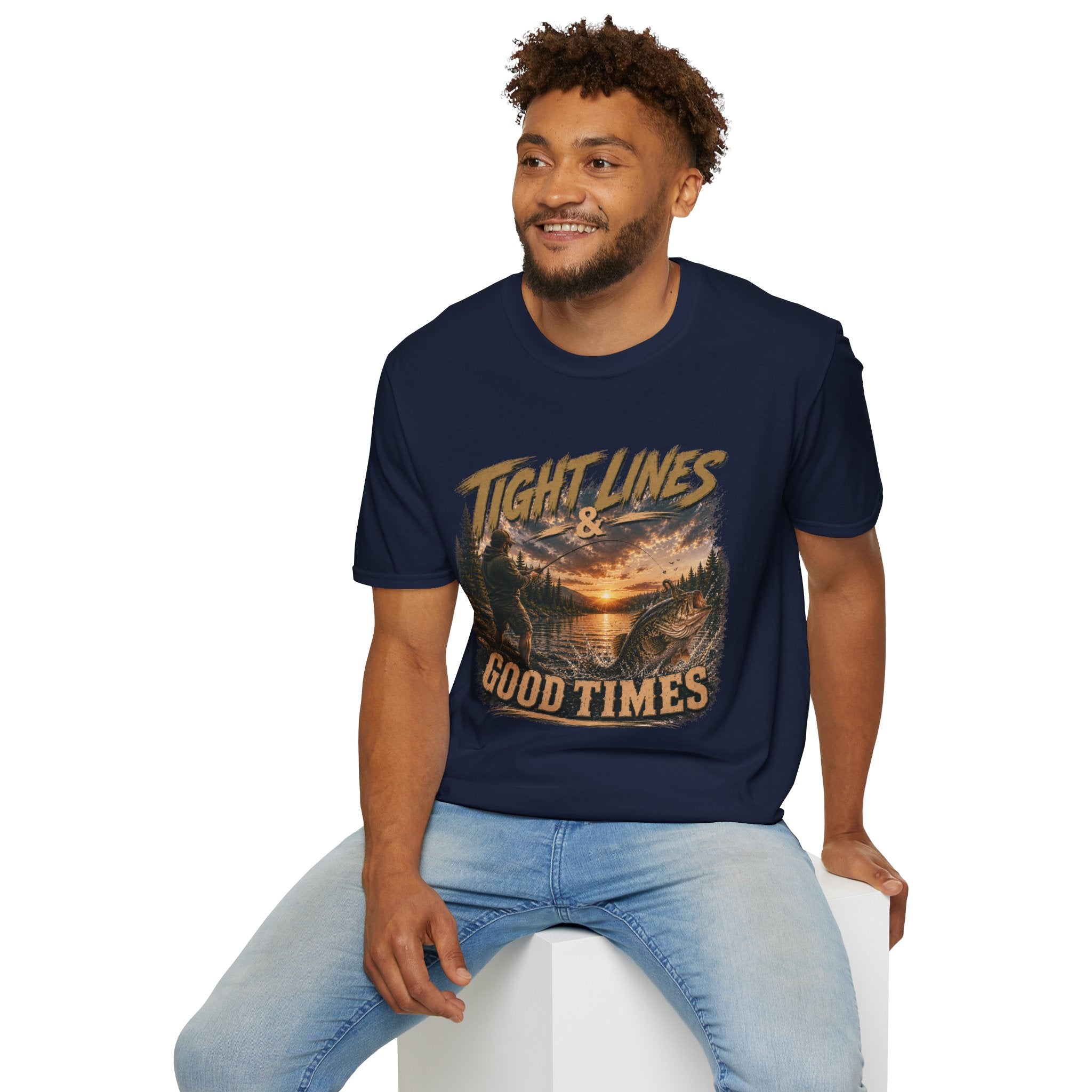"Tight Lines & Good Times" Graphic Tee