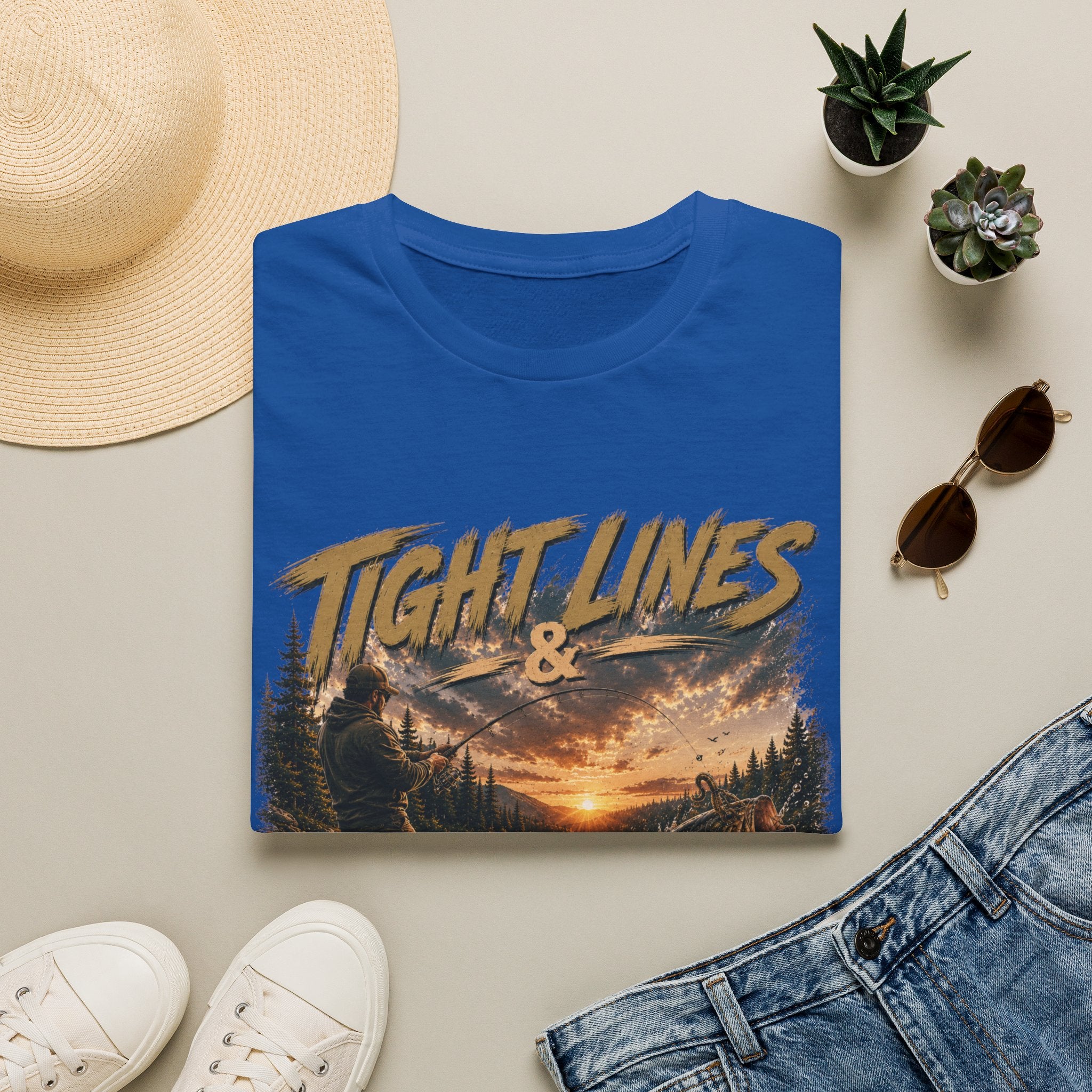 "Tight Lines & Good Times" Graphic Tee